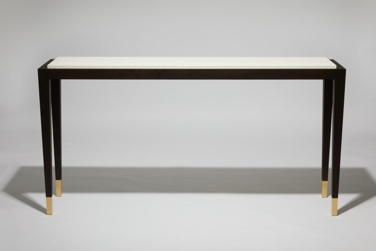modern table walnut corian 2